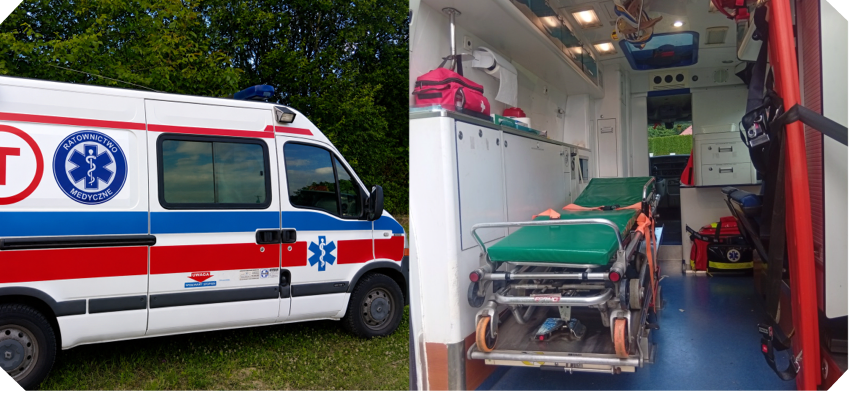 Transport sanitarny pacjenta – Fundacja Feniks